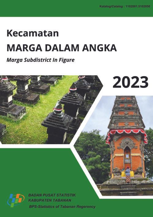 Marga Subdistrict in Figures 2023