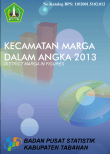 Kecamatan Marga dalam Angka 2013